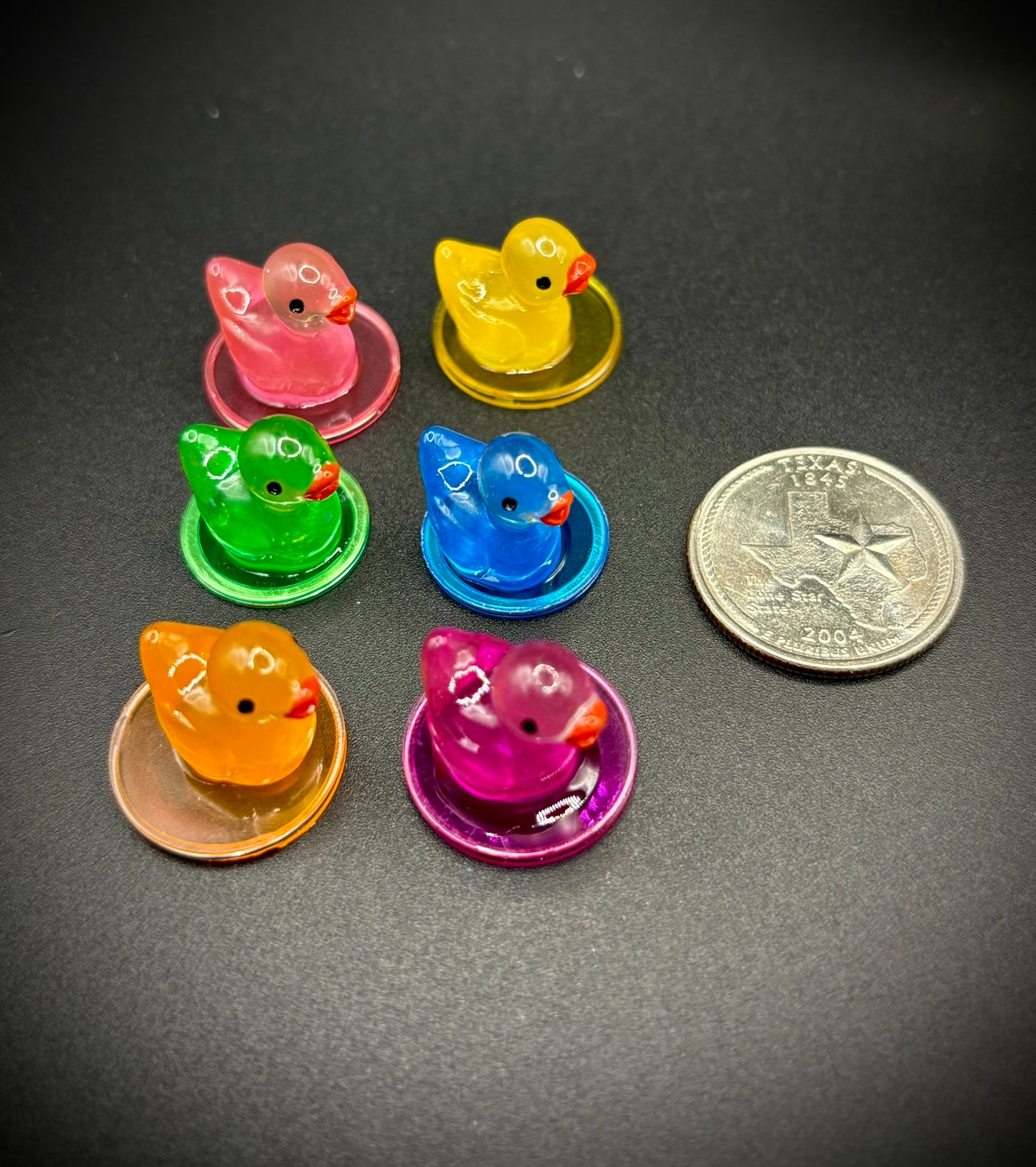 Glow in the Dark Colorful Duckies