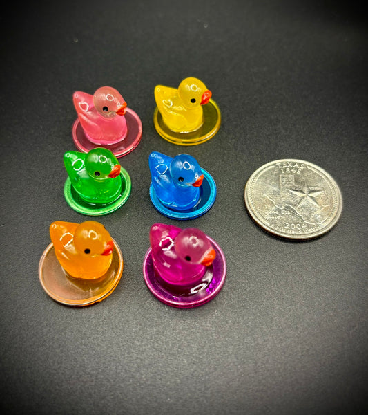 Glow in the Dark Colorful Duckies