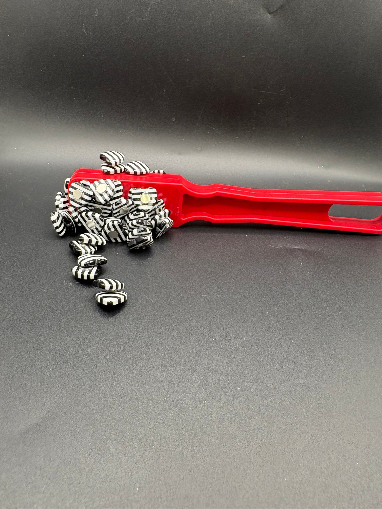 Mini Black and White Hearts Fichas Bundle